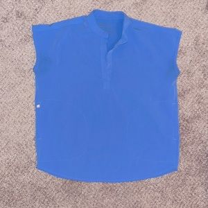 Figs Ceil Blue XS Rafaela Scrub Top